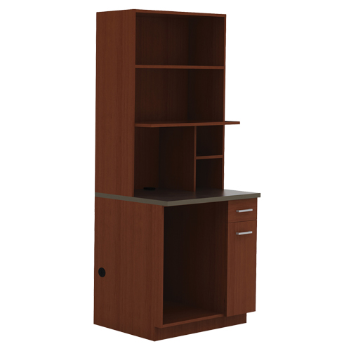 Armoire modulaire, M&eacute;lamine, 39" h x 36" la x 25" P, Acajou Stor-it Systems