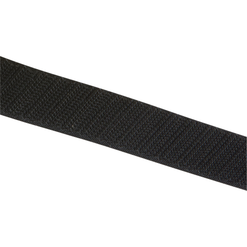 Ruban d'attaches, Crochet, 25 vg x 1", Cousu, Noir Stor-it Systems