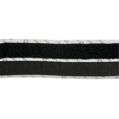 Fastener, Hook & Loop, 15' x 3/4", Adhesive, Black Stor-it Systems