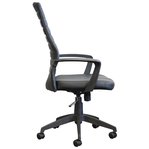 Activ A-128 Office Chair, Polyurethane, Black, 275 lbs. Capacity Stor-it Systems