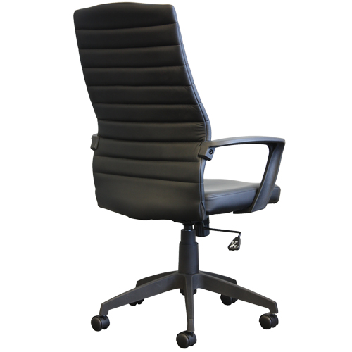 Activ A-128 Office Chair, Polyurethane, Black, 275 lbs. Capacity Stor-it Systems