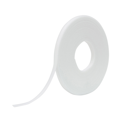 Ruban d'attaches One-Wrap, Boucle et crochet, 25 vg x 1/2", Auto-aggripant, Blanc Stor-it Systems