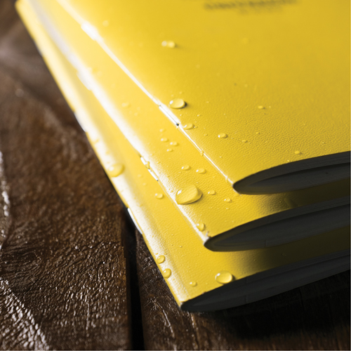 Notebook, Soft Cover, Yellow, 48 Pages, 4-5/8" W x 7" L Stor-it Systems