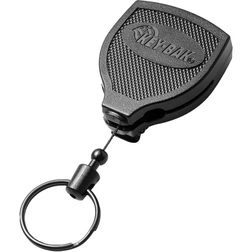 Porte-cl&eacute;s autor&eacute;tractable robuste Super48, Polycarbonate, C&acirc;ble 48", Fixation Agrafe de ceinture Stor-it Systems