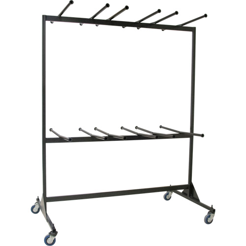 Chariot pour chaises pliantes &agrave; deux c&ocirc;t&eacute;s Stor-it Systems