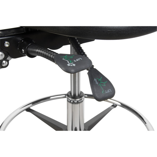 Heavy-Duty Ergonomic Stool, Stationary, Adjustable Height, 250 lbs. Capacity Stor-it Systems