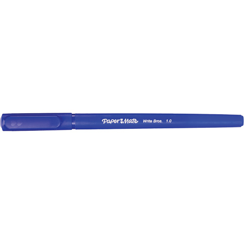 Stylo &agrave; bille Paper Mate Write Bros, Bleu, 1 mm Stor-it Systems