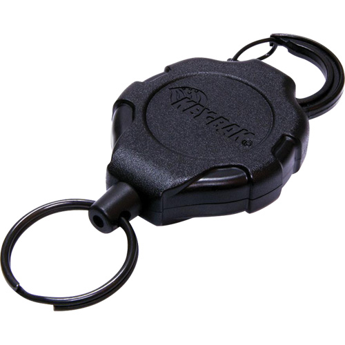 Ratch-It Locking Keychain, Plastic, 48" Cable, Carabiner Attachment Stor-it Systems