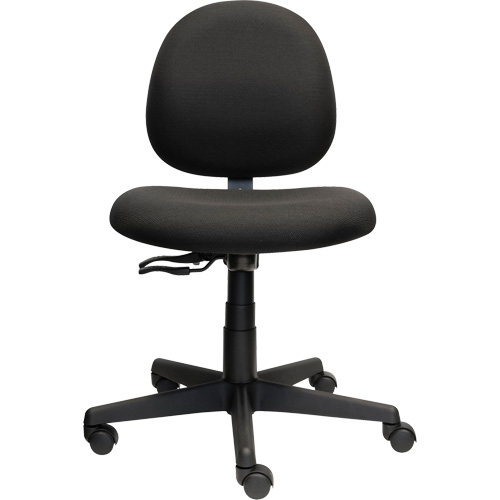 Aspen Low Back Posture Task Chair, Fabric, Black, 275 lbs. Capacity Stor-it Systems