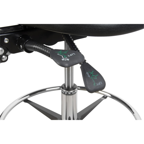 Heavy-Duty Ergonomic Stool, Mobile, Adjustable Height, 250 lbs. Capacity Stor-it Systems