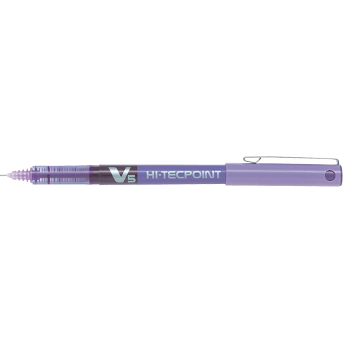 Hi-Tecpoint Pen, Purple, 0.5 mm Stor-it Systems