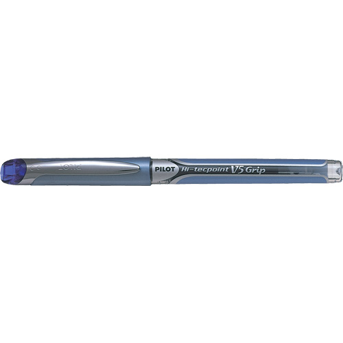 Hi-Tecpoint Grip Pen, Blue, 0.5 mm Stor-it Systems