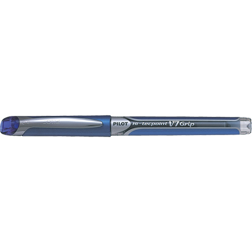 Stylo Hi-Tecpoint Grip, Bleu, 0,7 mm Stor-it Systems