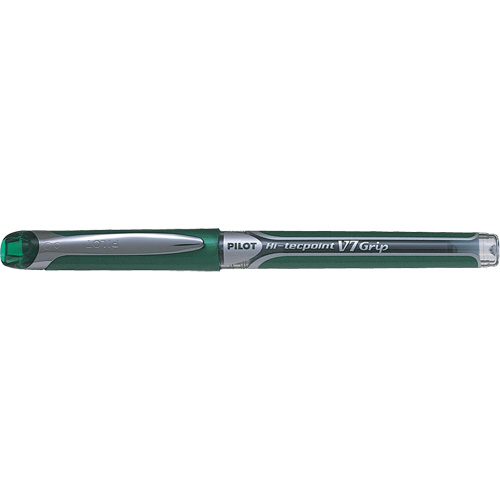 Stylo Hi-Tecpoint Grip, Vert, 0,7 mm Stor-it Systems