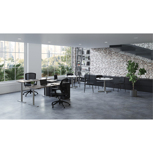 Table rectangulaire &agrave; hauteur r&eacute;glable Newland Stor-it Systems