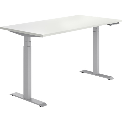Newland Height-Adjustable Rectangular Table Stor-it Systems