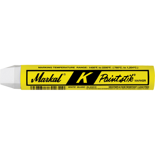 K Paintstik&reg; Paint Marker, Solid Stick, White Stor-it Systems