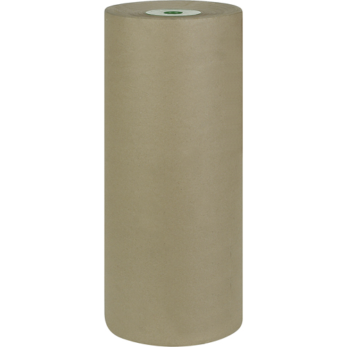 Papier recycl&eacute;, Kraft, 36" x 1000', 30 lb, Rouleau Stor-it Systems