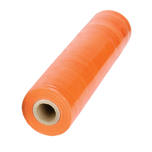 Film &eacute;tirable, Calibre 80 (20,3 microm&egrave;tres), 18" x 1000', Orange Stor-it Systems