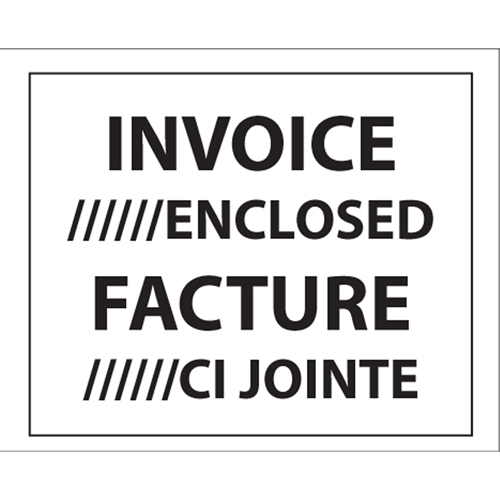 Pochettes pour bordereau d'exp&eacute;dition, 4" lo x 5" la, Style Insertion par l'arri&egrave;re Stor-it Systems