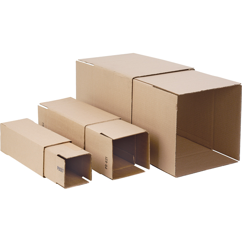 Telescopic Corrugated Boxes, 12" W x 12" L, 36" - 72" Height Range Stor-it Systems