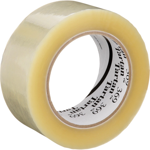 Ruban d'emballage Tartan 369, Adh&eacute;sif Acrylique, 1,6 mil, 48 mm (1-22/25") x 100 m (328') Stor-it Systems