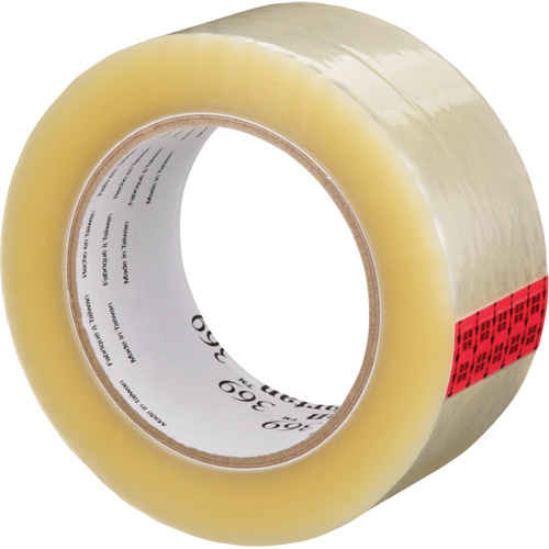 Ruban d'emballage Tartan 369, Adh&eacute;sif Acrylique, 1,6 mil, 48 mm (1-22/25") x 100 m (328') Stor-it Systems