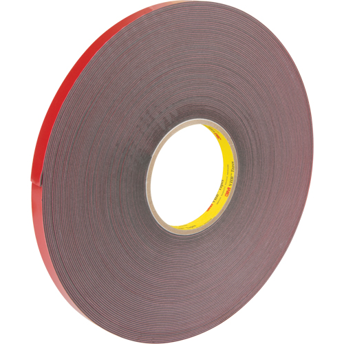 VHB Tape, 32.9 m (108') L x 12.7 mm (1/2") W, 40 mils, Acrylic Stor-it Systems
