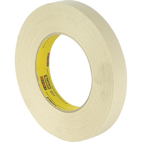Ruban-cache Scotch de performance 231, 18 mm (3/4") x 55 m (180'), Havane Stor-it Systems