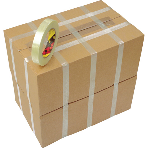 Scotch&reg; Bi-Directional Filament Tape 8959, 5.7 mils Thick, 50 mm (2") x 50 m (164')  Stor-it Systems