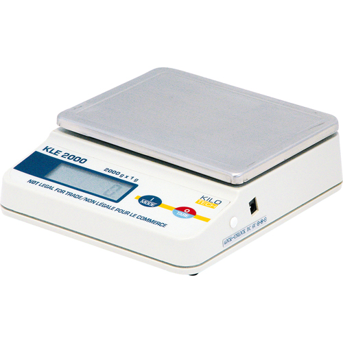 Balances de pr&eacute;cision &eacute;conomiques, Capacit&eacute; 2000 g, Graduations 1 g Stor-it Systems