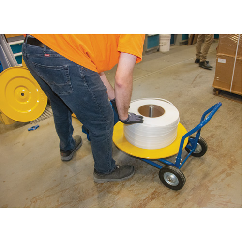 Distributeur de feuillards, Feuillard Polyester/Acier/Polypropyl&egrave;ne, Dia de noyau 16"/8", largeur de rouleau 3"/8"/6" Stor-it Systems