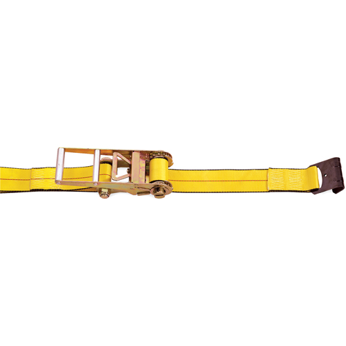 Tendeurs d'arrimage &agrave; cliquet, Crochet plat, 3" , 30' , Charge d'utilisation max. 5400 lb (2450 kg) Stor-it Systems