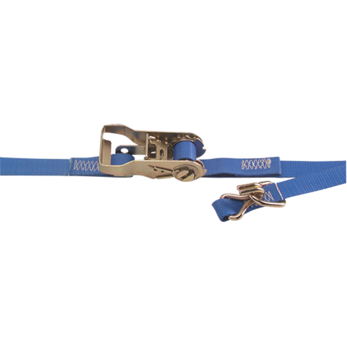 Heavy-Duty Utility Straps, Ratchet, 1" W x 16' L, 835 lbs. (380 kg) WLL Stor-it Systems