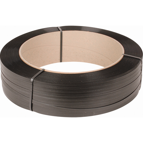 Strapping, Polypropylene, 1/2" W x 7200' L, Black, Machine Grade Stor-it Systems