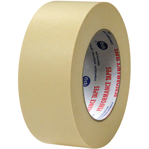 Rubans-caches en papier haute temp&eacute;rature de qualit&eacute; sup&eacute;rieure, 48 mm (2") x 55 m (180'), Beige Stor-it Systems