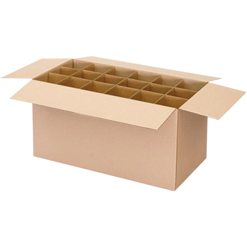Boîte d'exp&eacute;dition pour cannettes a&eacute;rosols, 12-1/4" lo x 9-3/16" la x 10-5/16" h, ondulations C Stor-it Systems