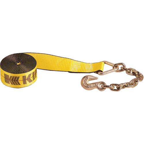 Winch Strap with Chain Anchor Stor-it Systems