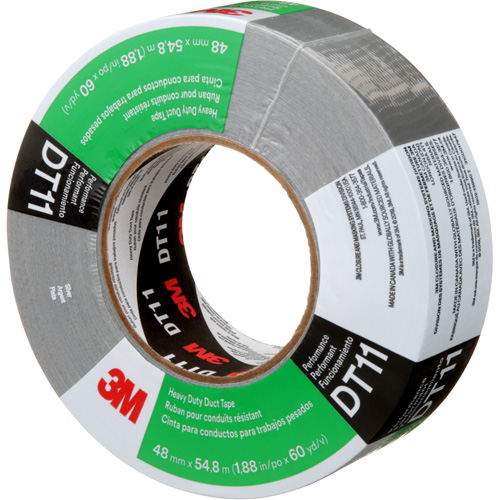 Ruban adh&eacute;sif robuste DT11, 11 mils, Argent, 48 mm (2") x 55 m (180') Stor-it Systems