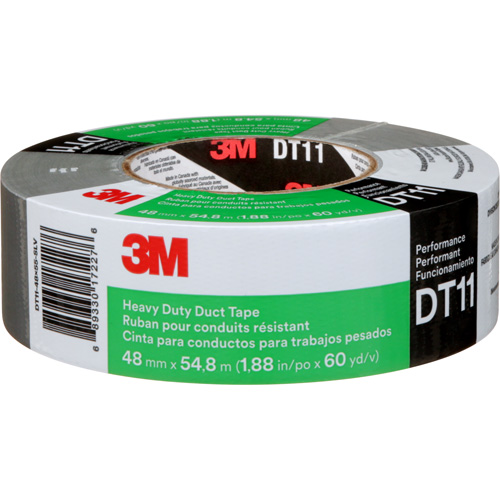 Ruban adh&eacute;sif robuste DT11, 11 mils, Argent, 48 mm (2") x 55 m (180') Stor-it Systems