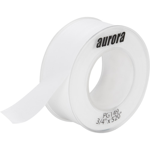 Ruban d'&eacute;tanch&eacute;it&eacute; en t&eacute;flon, 520" lo x 3/4" la, Blanc Stor-it Systems