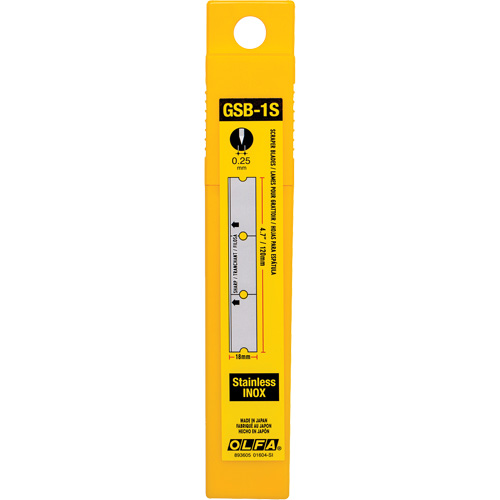 Lames de rechange pour racloir pour le verre, Style Simple Stor-it Systems