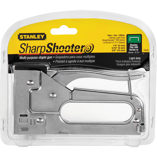 Light-Duty Staple Gun, 5/16"/1/4"/3/8" Staples Stor-it Systems
