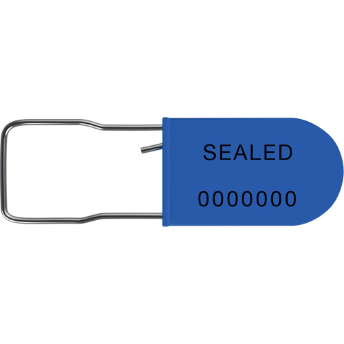 UniPad S Security Seals, 1-1/2", Metal/Plastic, Padlock Stor-it Systems