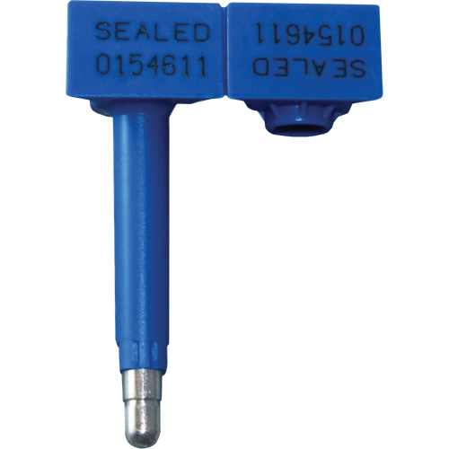 SnapTracker Security Seal, 3-3/8", Metal/Plastic, Bolt Seal Stor-it Systems