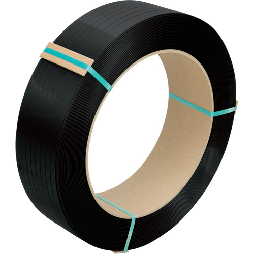 Strapping, Polyester, 1/2" W x 5800' L, Black, Manual Grade Stor-it Systems