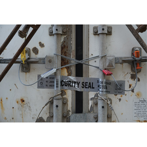 Scell&eacute;s de haute s&eacute;curit&eacute;, 12", M&eacute;tal, Scell&eacute; &agrave; c&acirc;ble Stor-it Systems