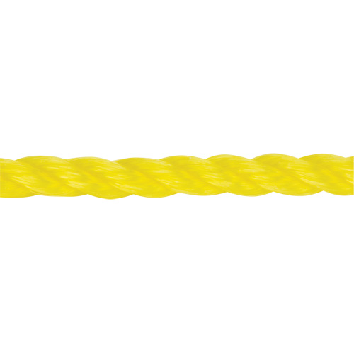 3/8" Braided Yellow Rope, Polypropylene, 630' Stor-it Systems