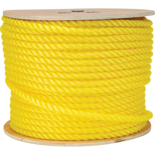 Corde jaune tress&eacute;e 1/2", Polypropyl&egrave;ne, 335' Stor-it Systems