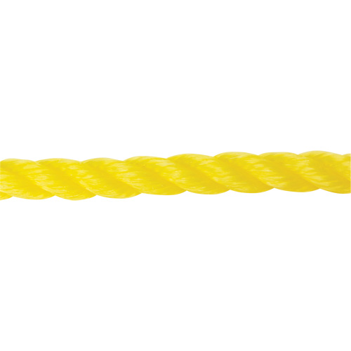 Corde jaune tress&eacute;e 5/8", Polypropyl&egrave;ne, 200' Stor-it Systems